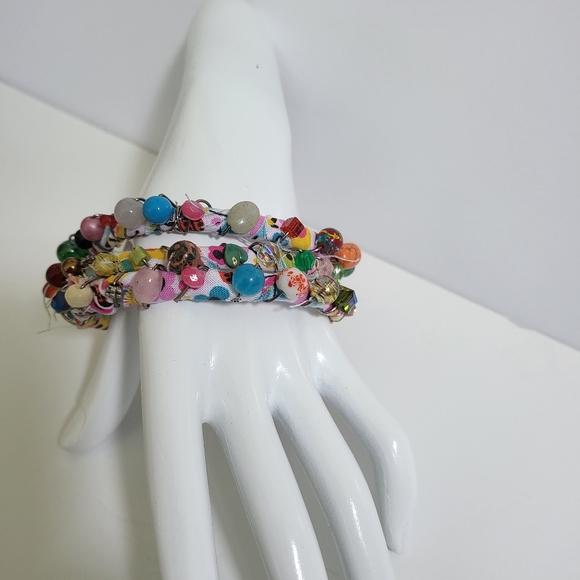 Handcrafted Stack Bracelet Set - Picture 6 of 10